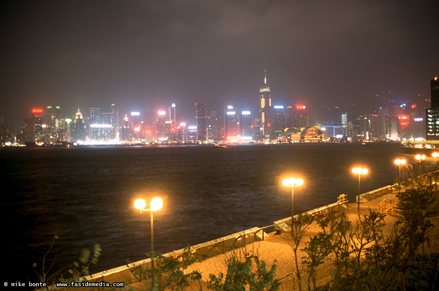 Hong Kong Central, Night View