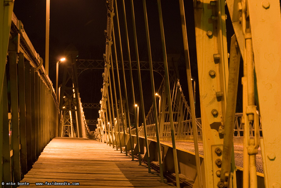 Riegelsville Bridge Cabling