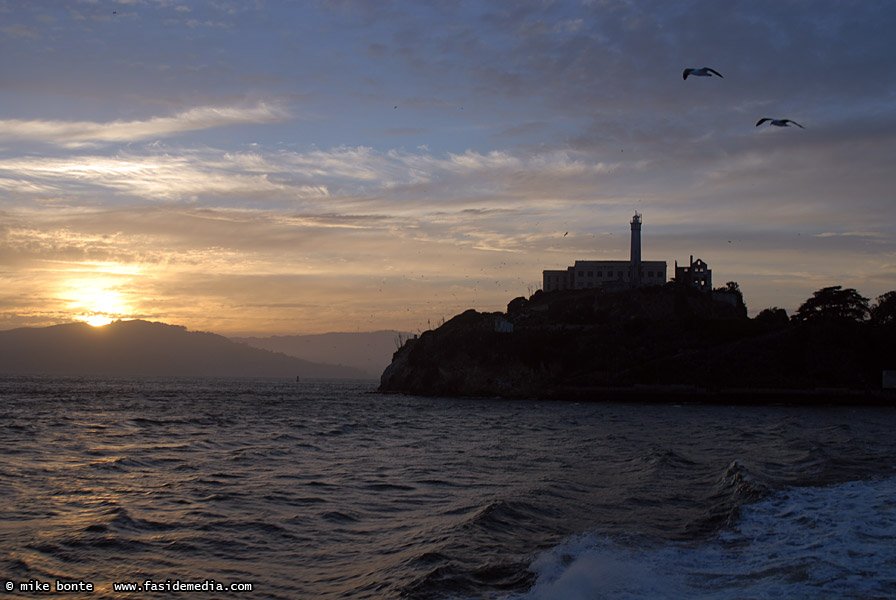 Alcatraz Sunset