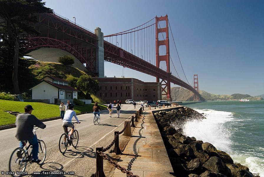 Fort Point & Golden Gate Bridge