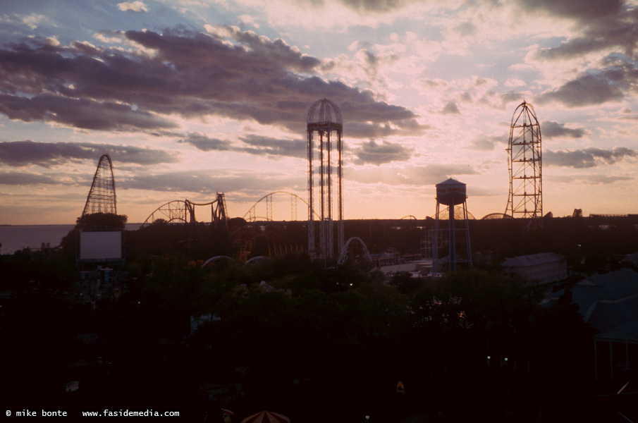 Dusk Over The Park