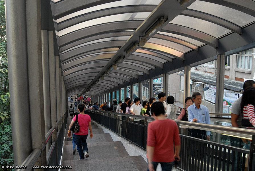 Hong Kong Escalators