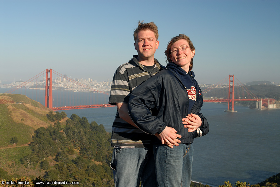 Mike & Maureen At The Marin Headlands