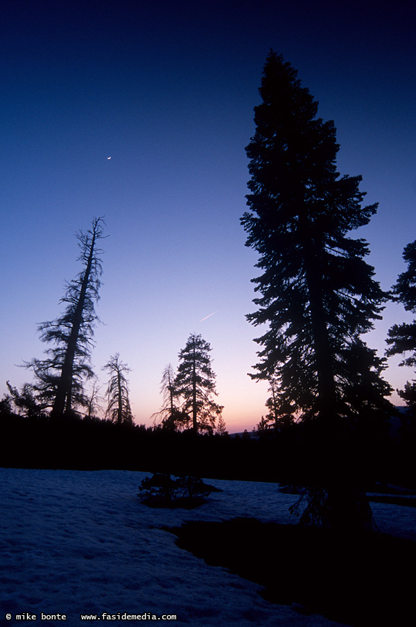 Sunset At Yosemite