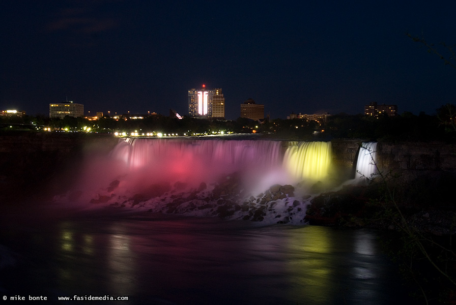 American Falls Night