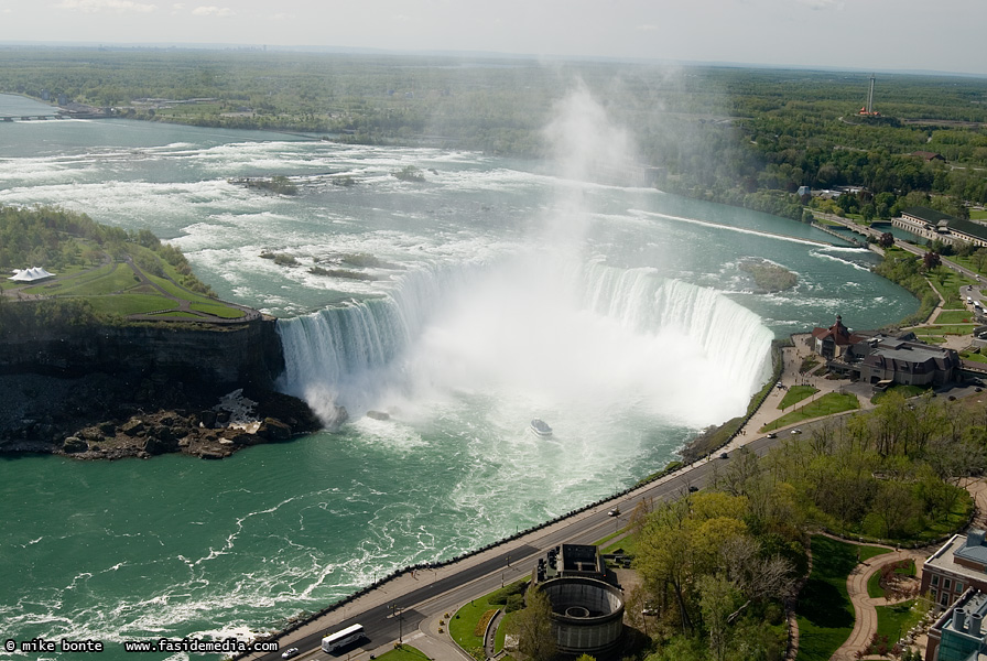 Horseshoe Falls From Skylon Tower