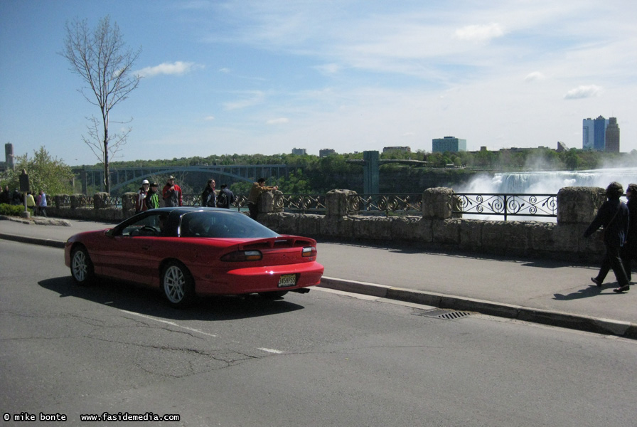 The Camaro at Niagara Falls