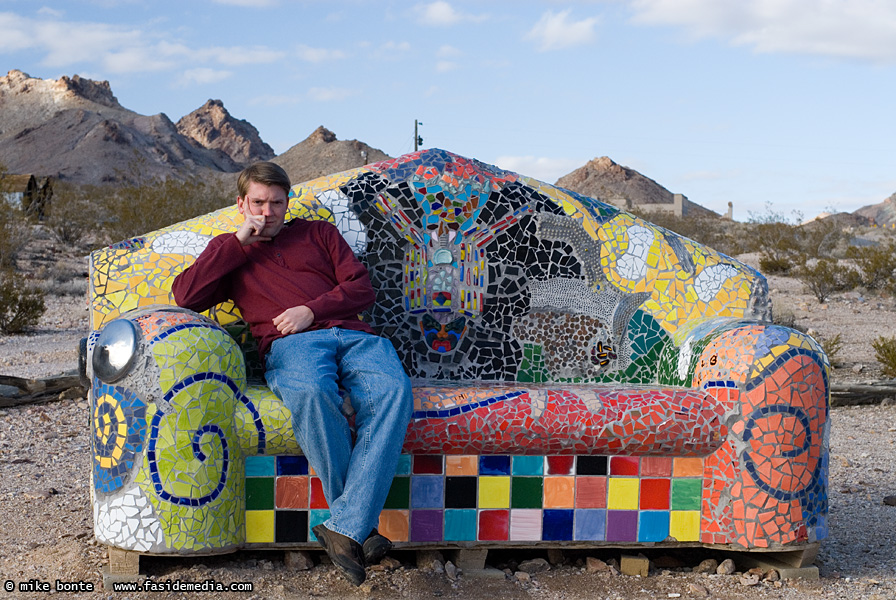 Mike At Rhyolite