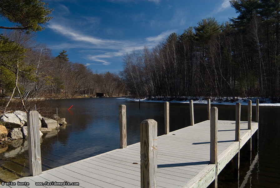 Squam Lake Winter