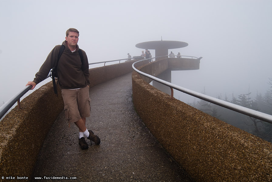 Mike At Clingman's Dome