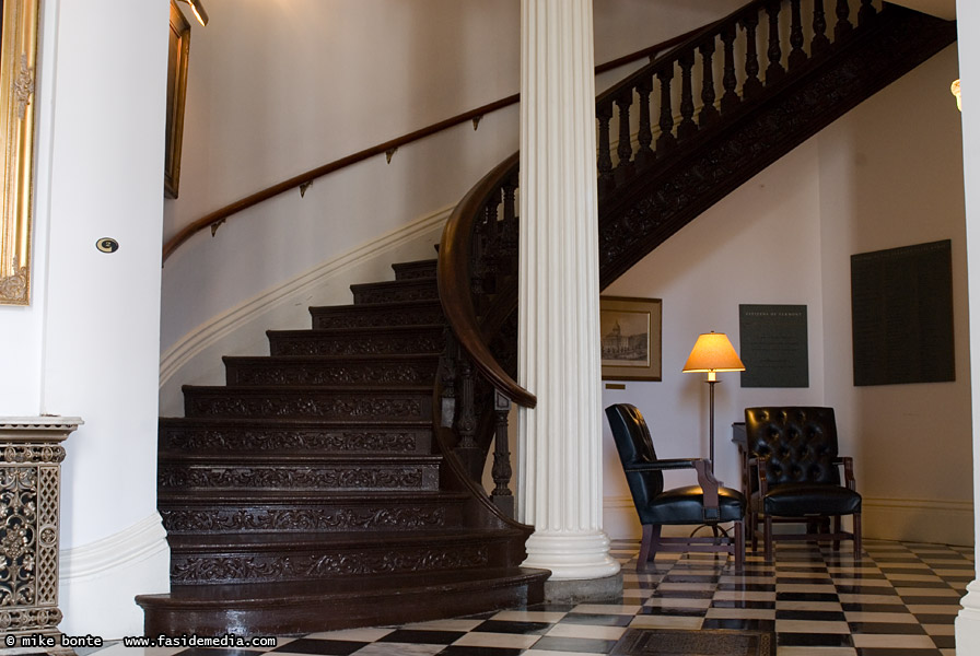 Vermont State House Stairwell