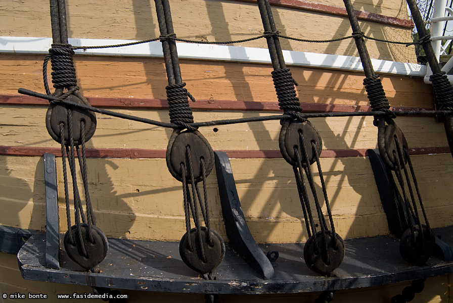 Mayflower II Rigging