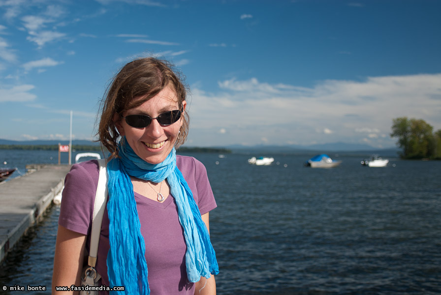 Maureen At Lake Champlain