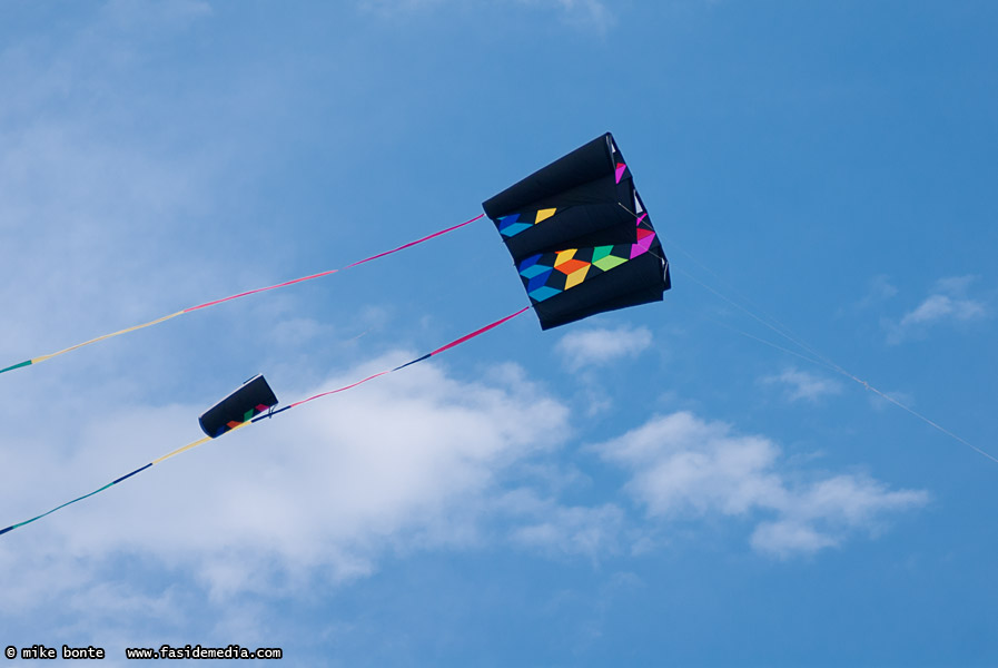 Kite Flying At Scarborough