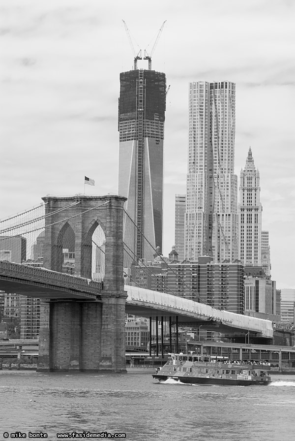 Brooklyn Bridge and Freedom Tower