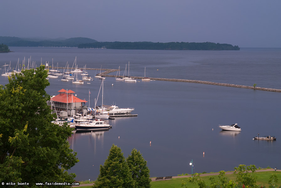 Burlington Harbor - The Calm Before The Storm