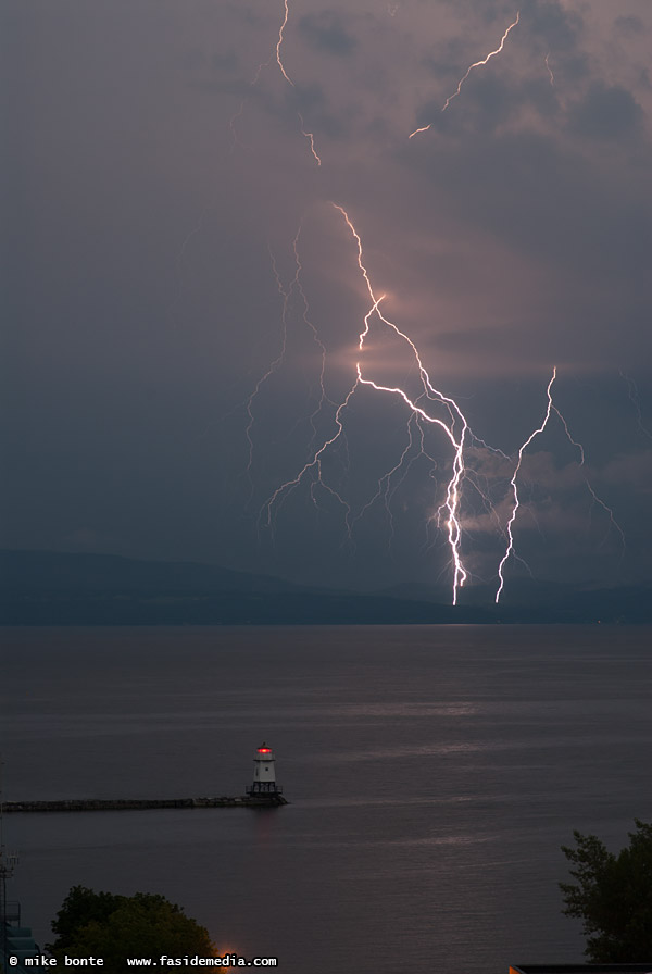 Lake Champlain Thunderstorm!