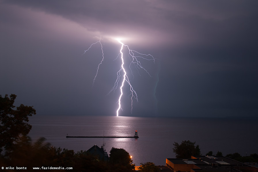 Lake Champlain Thunderstorm!