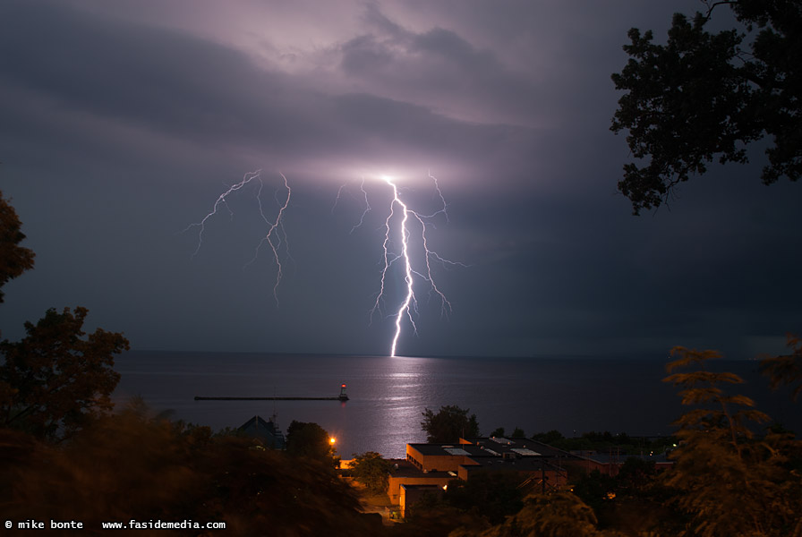 Lake Champlain Thunderstorm!