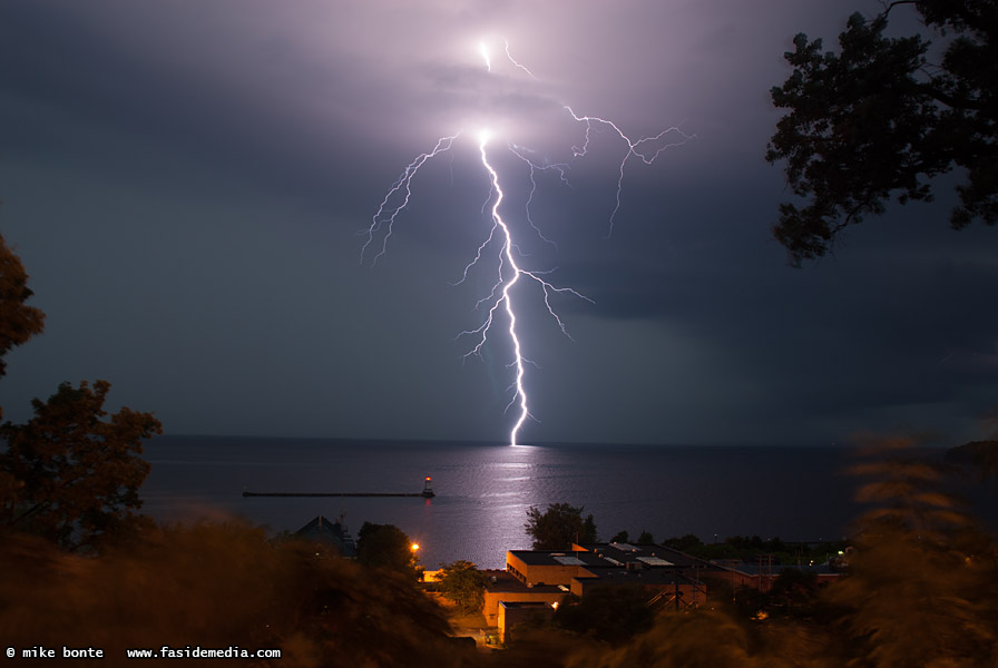 Lake Champlain Thunderstorm!