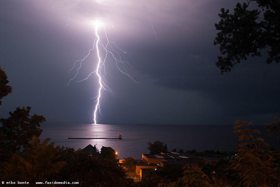 Lake Champlain Thunderstorm!