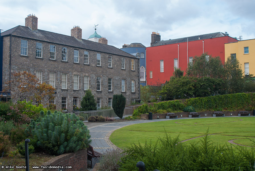 Dublin Castle and Dubh Linn Garden