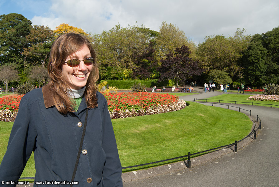 Maureen At Saint Stephen's Green