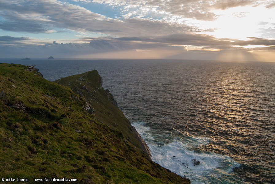 Sunset At Bray Head