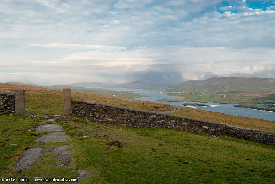 View Towards Portmagee Harbour