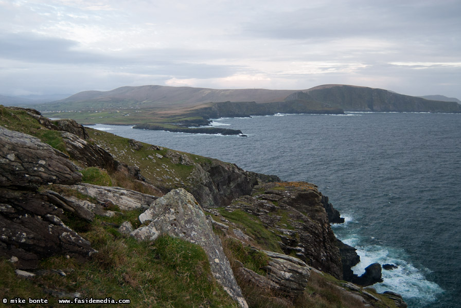 North Atlantic Coastline Near Bray Head