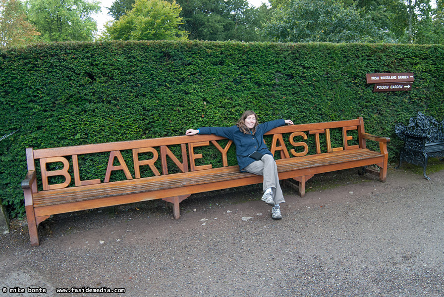 Maureen At Blarney Castle