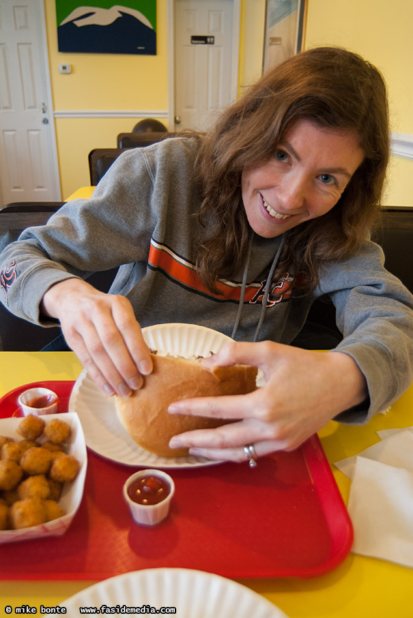 Cheesesteak and Cheezeballs!