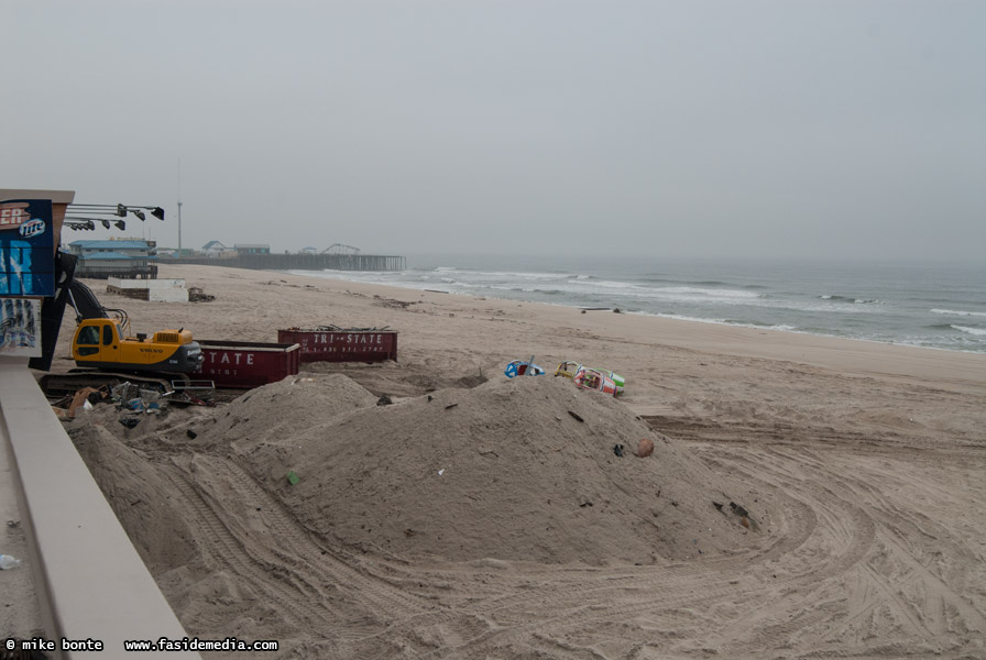 Seaside Heights Boardwalk And Beach