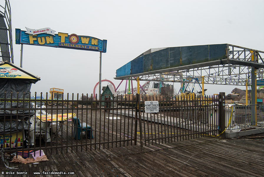 Funtown Pier Completely Destroyed