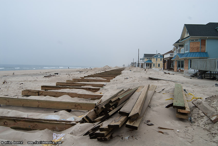 Lavallette Boardwalk from Reese Ave.