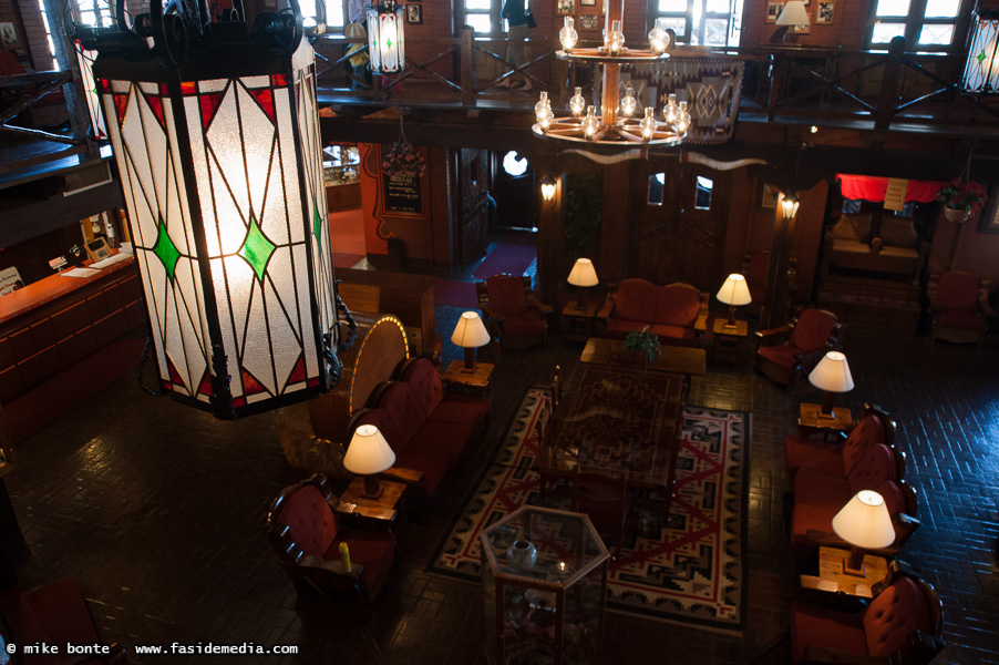 El Rancho Lobby From Balcony