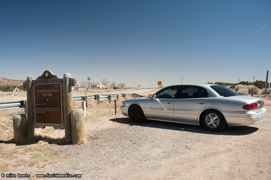 Buick At Continental Divide