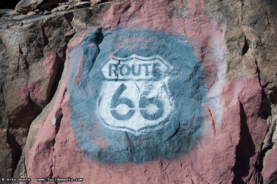 Route 66 Graffiti