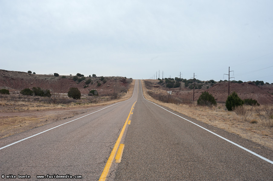 Route 66 Near San Jon, NM