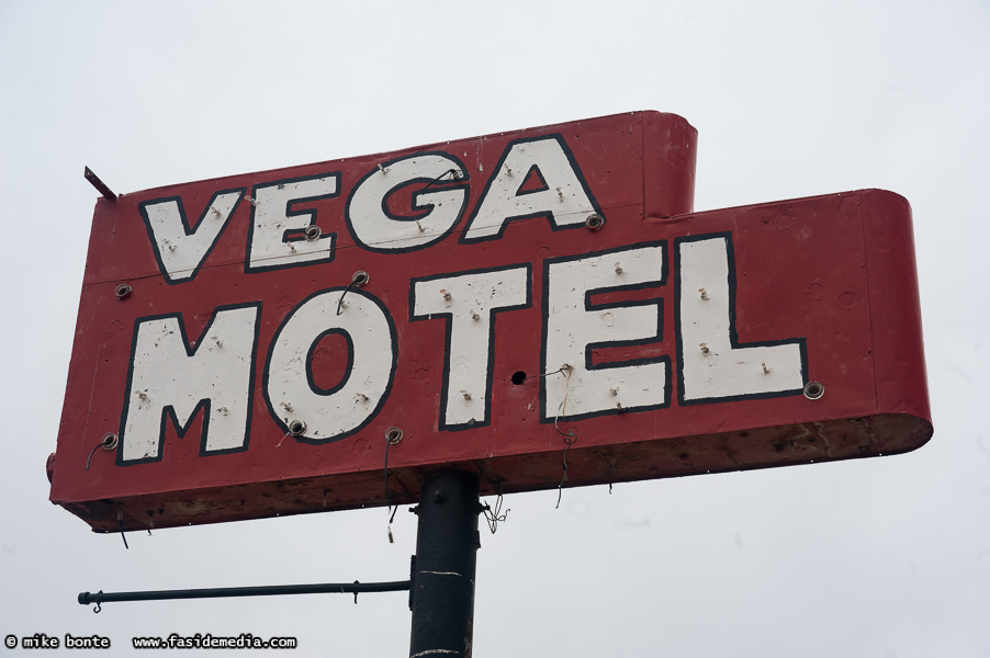 Vega Motel Sign