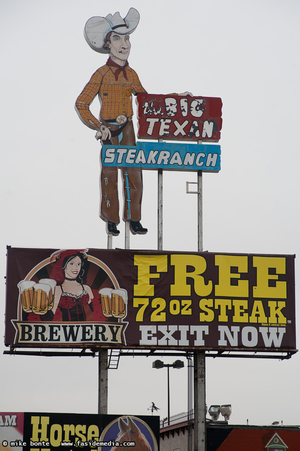 Big Texan Sign