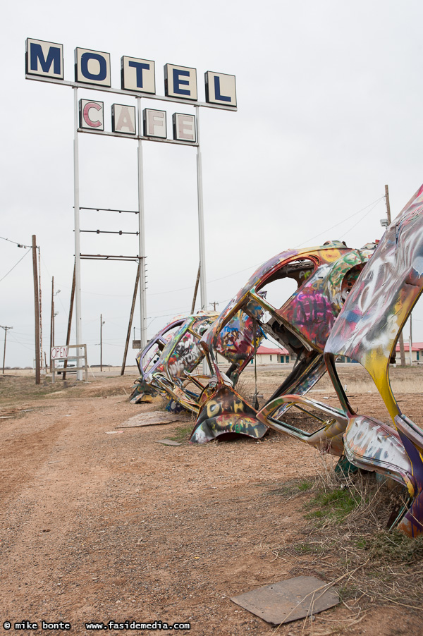 The Bug Ranch and Motel Sign