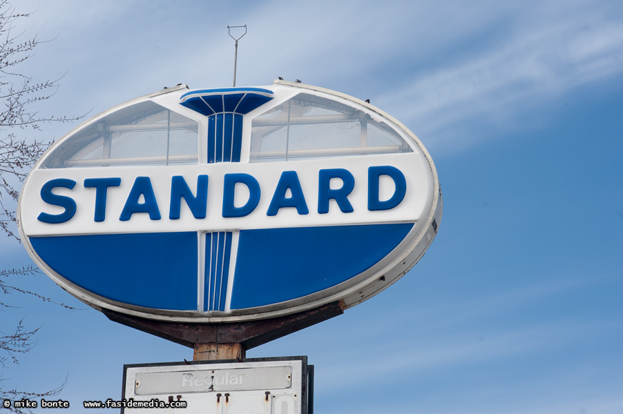 Standard Oil Sign, Henry's Rabbit Ranch