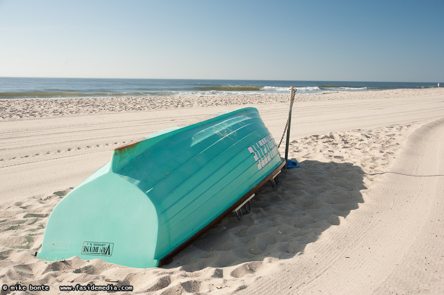 On The Beach At Lavallette