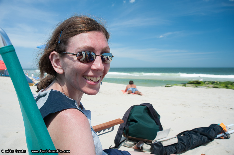 Maureen On The Beach