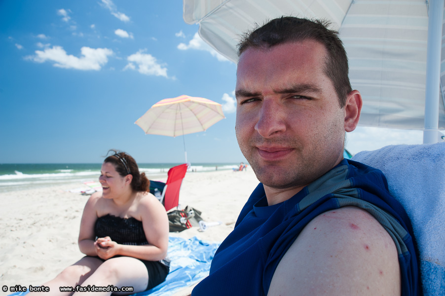 Mark On The Beach