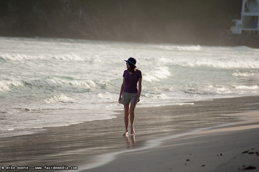 Maureen at Long Bay