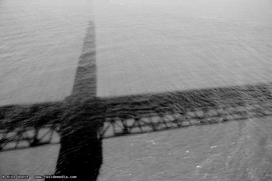 Golden Gate Bridge Shadow