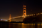 Golden Gate Bridge Night