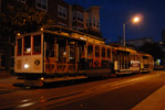 Mason Cable Cars At Night